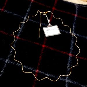 K18 Japan gold necklace